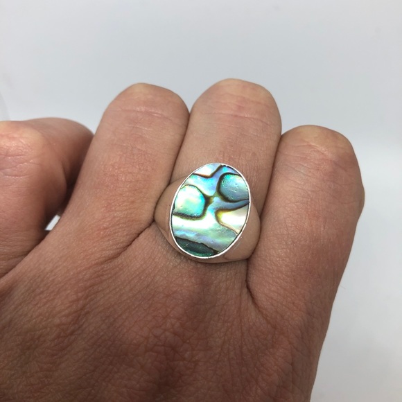 Abalone Shell Ring - Picture 4 of 5